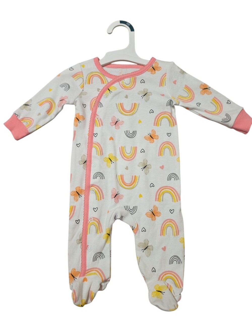 Baby Sleep & Play Footed Suits Size 3M - Picture 4 of 4